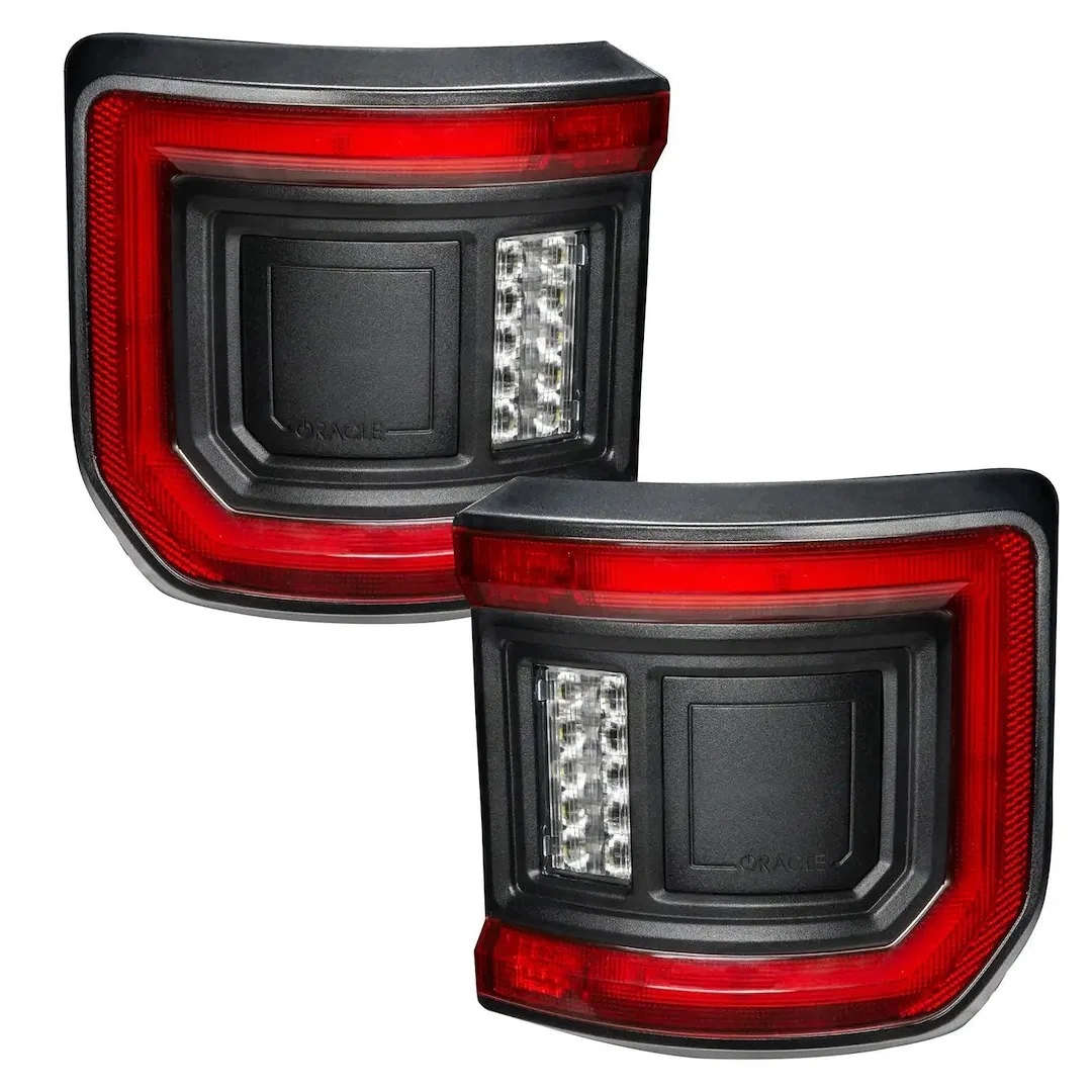 5882-504 – ORACLE LIGHT Tail Light Assembly, LED Clear Lens Black Housing Flush Mount White/ Red/ Amber Bulb Low Prof...
